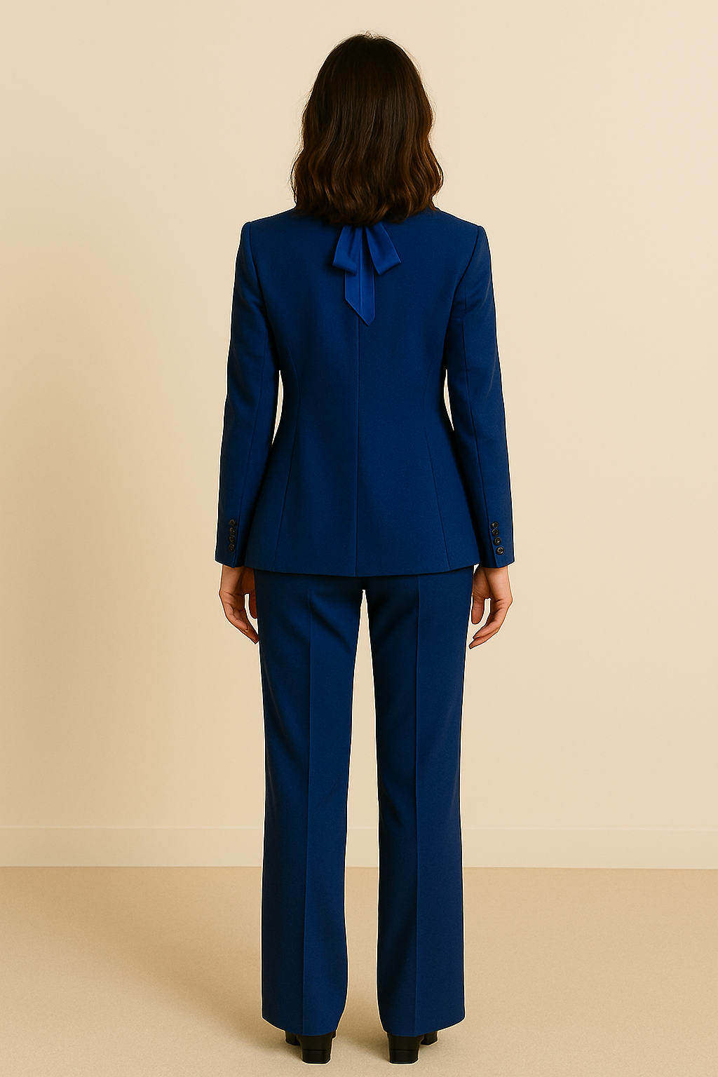 Royal Blue Suit Set for Women- Set of 3