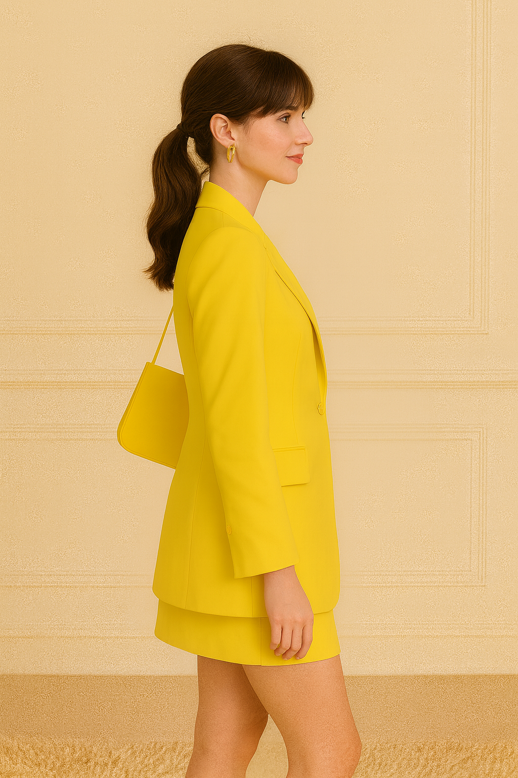 Marigold Power Suit Set