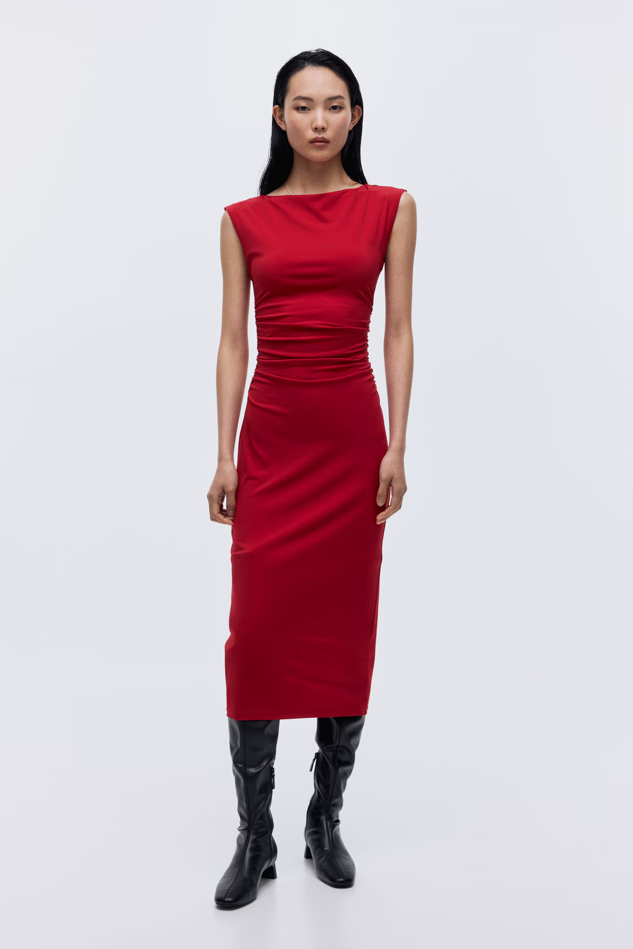 Scarlet Sculpt Dress