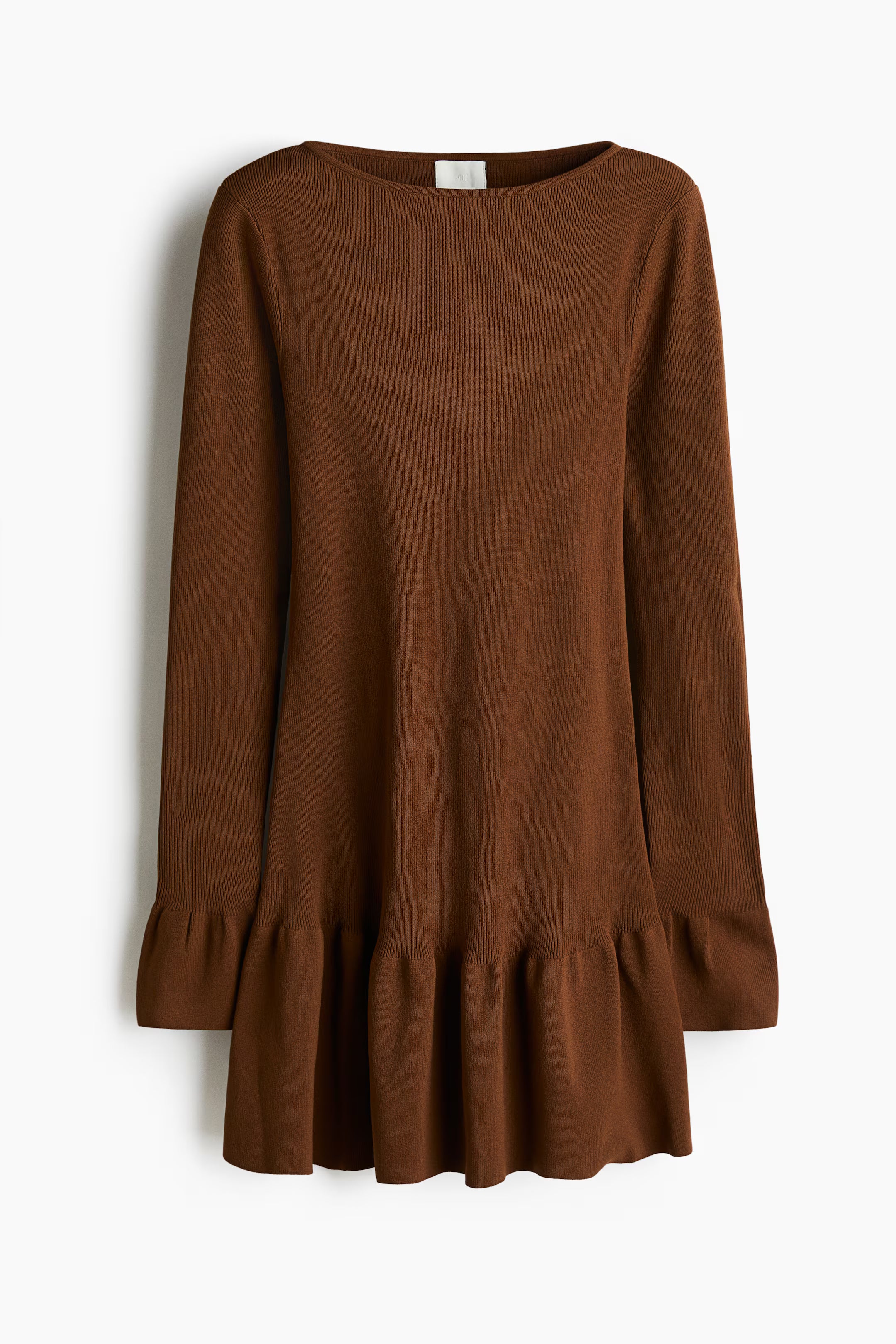Cocoa Flounce Dress