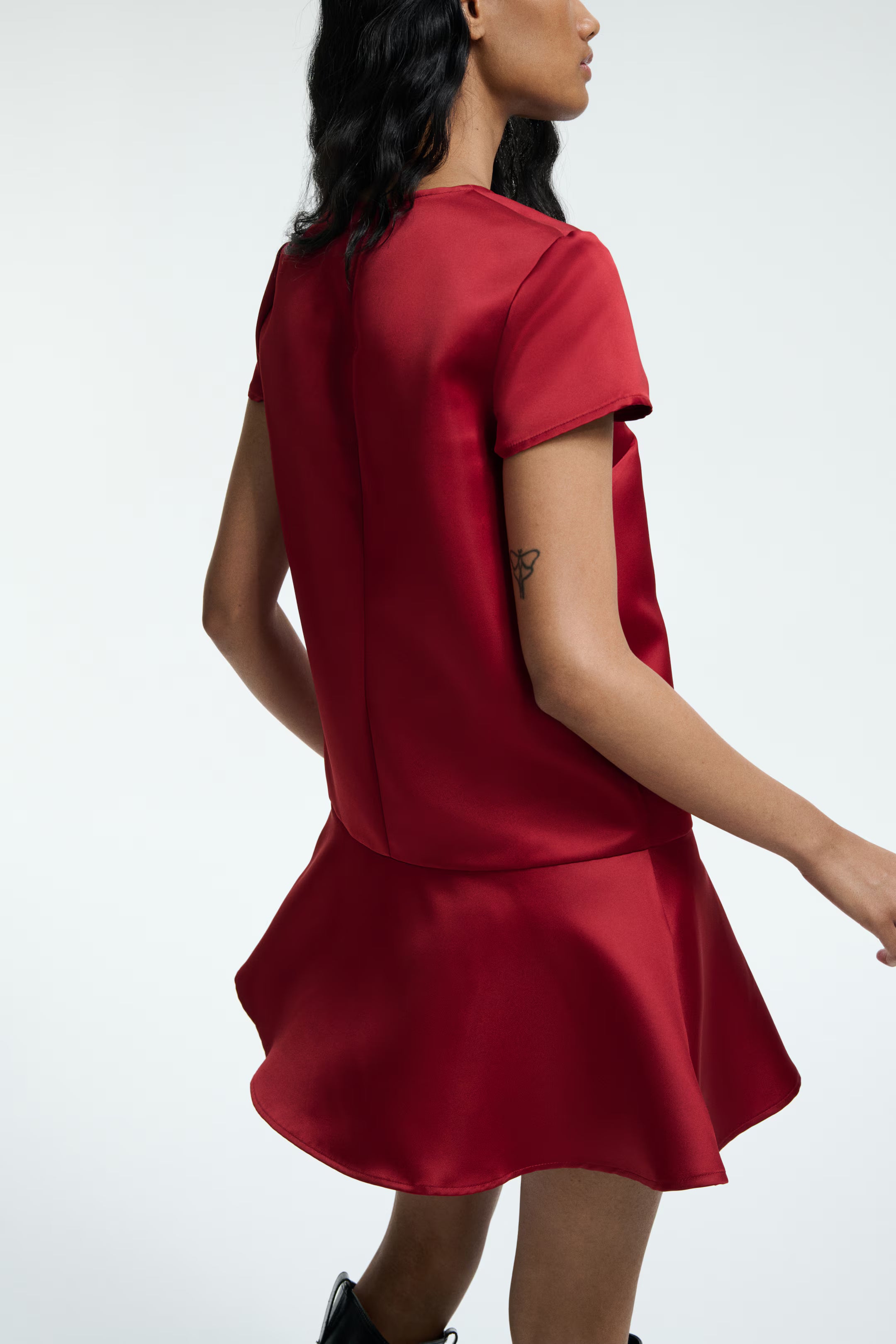 Scarlet Swing Dress